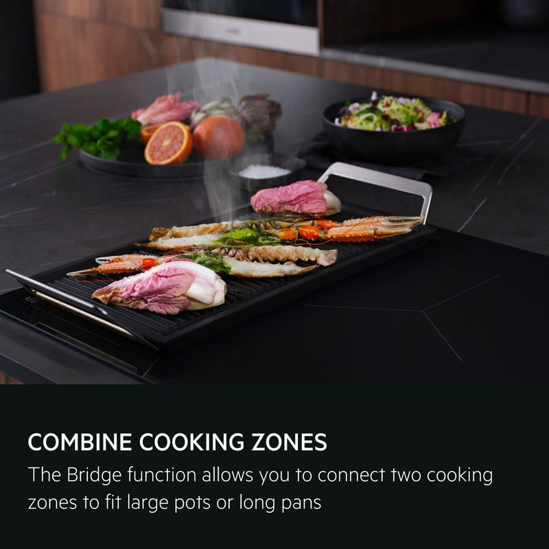 GRADE A2 - AEG 6000 Series 60cm 4 Zone Induction Hob