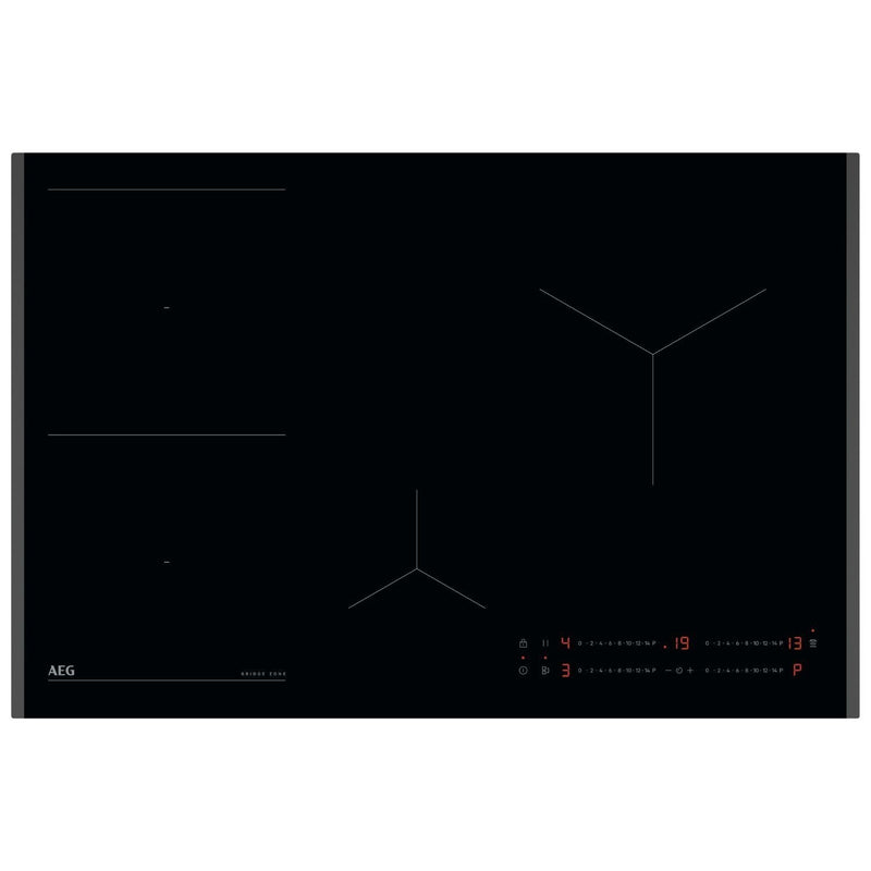 Grade A AEG 6000 Series 80cm 4 Zone Induction Hob - Black