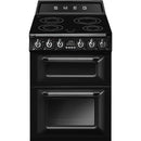 Smeg Victoria Range Cooker 60cm Two Cavity Cooker TR62IBL2