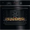 Grade B AEG 6000 Series TS6PB521AB SenseCook Electric Single Oven - Black