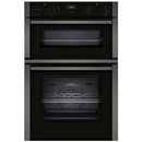 Grade B Neff N50 Built-In Double Oven - Graphite