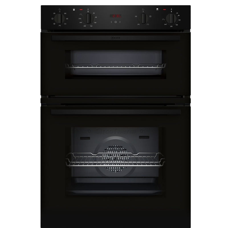 Grade A Neff N30 U1DCC0AK3B Electric Built-In Double Oven - Black