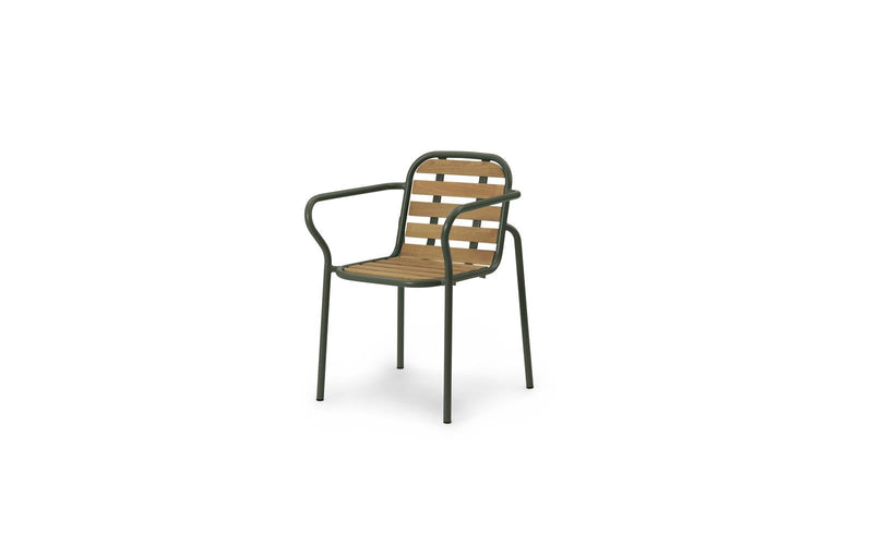 Normann Copenhagen Vig Armchair Robinia Dark Green