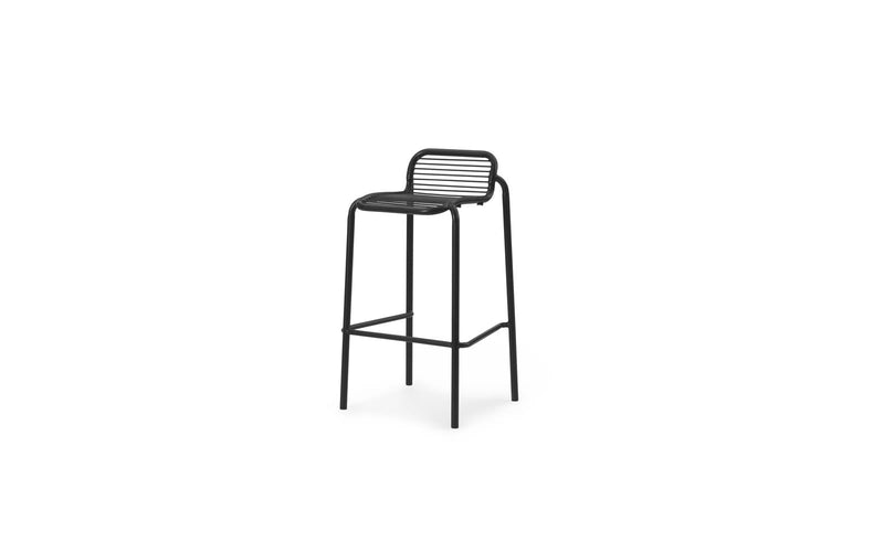 Normann Copenhagen Vig Barstool 75 cm Black
