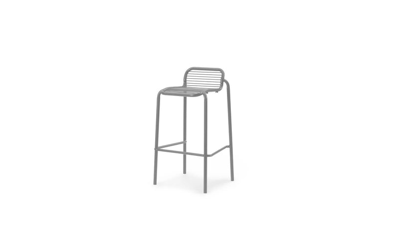 Normann Copenhagen Vig Barstool 75 cm Grey