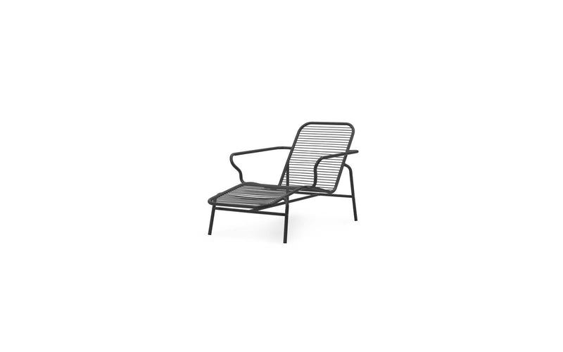 Normann Copenhagen Vig Chaise Longue Black
