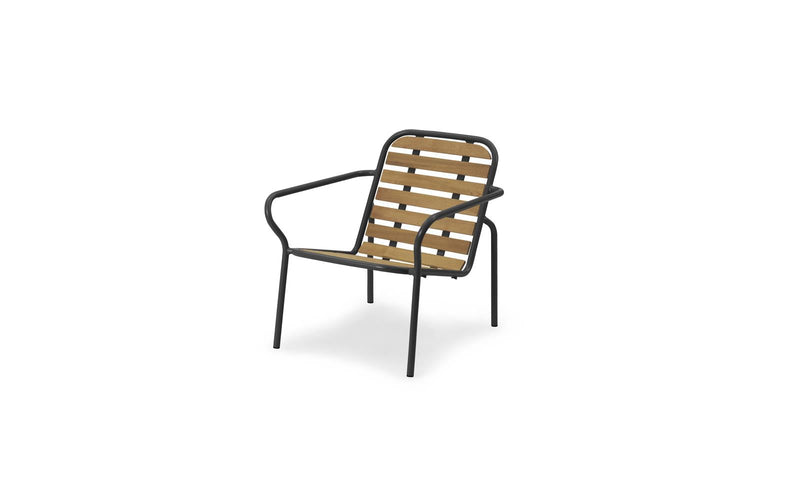 Normann Copenhagen Vig Lounge Chair Robinia Black