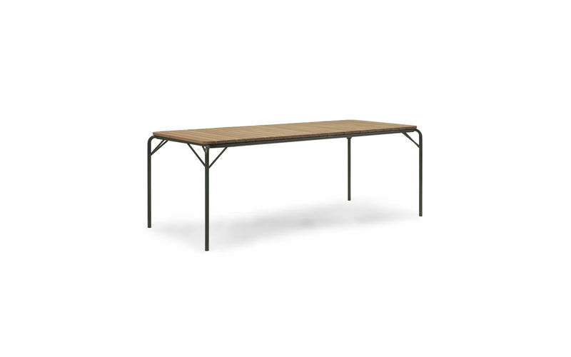 Normann Copenhagen Vig Table 90 x 200 cm Robinia Dark Green