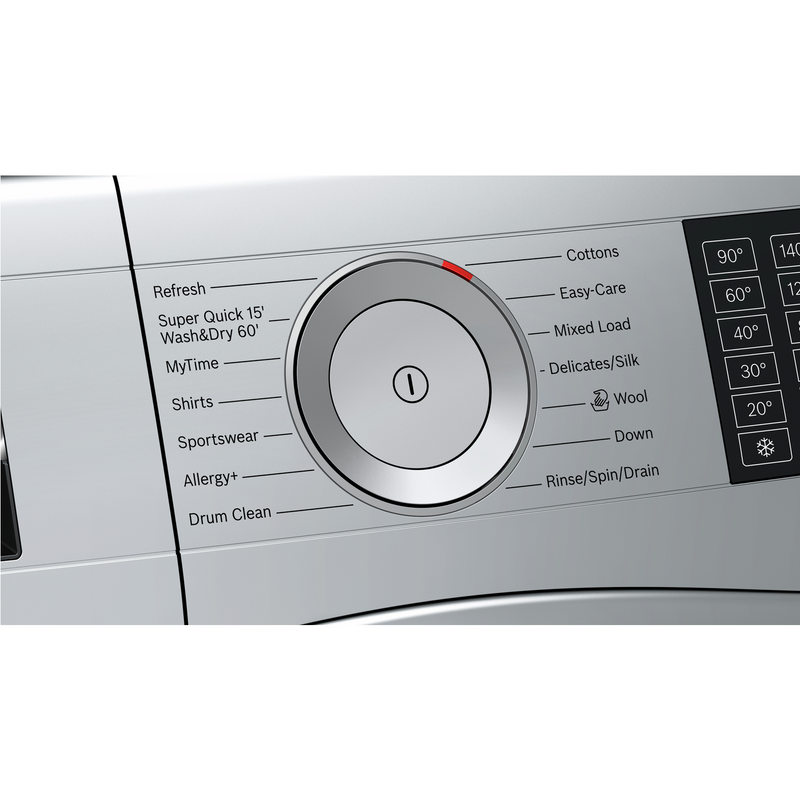 Grade C Bosch Series 6 WDU28568GB Freestanding 10/6KG 1400 Spin Washer Dryer Silver