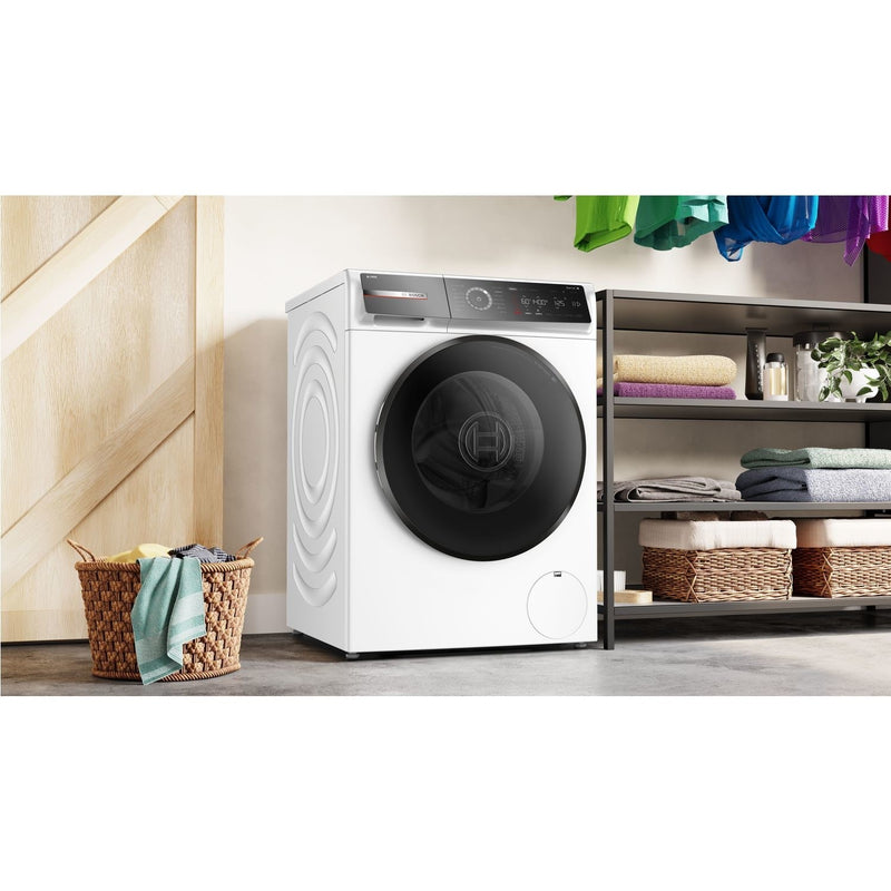 Grade B Bosch Series 8 i-Dos WGB256A1GB Freestanding 10KG 1400 Spin Washing Machine White