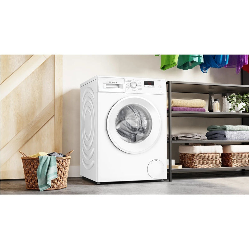 Grade B Bosch Series 2 WGE03408GB Freestanding 8KG 1400 Spin Washing Machine White