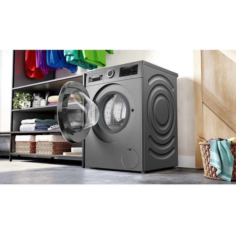 Grade B Bosch Series 6 i-Dos WGG244FCGB Freestanding 9KG 1400 Spin Washing Machine Graphite