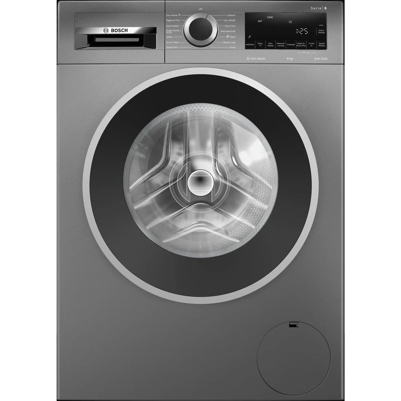 Grade A Bosch Series 6 WGG244ZCGB Freestanding 9KG 1400 Spin Washing Machine Graphite