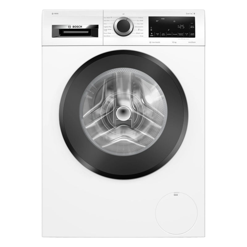 GRADE A1 - Bosch Series 6 i-Dos 10kg 1400rpm Washing Machine - White