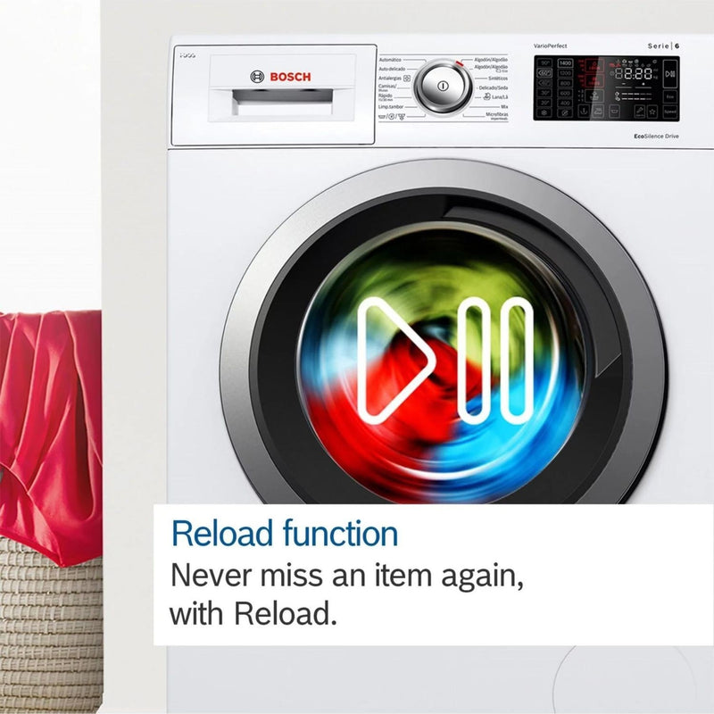 Grade B Bosch Series 6 i-Dos WGG254F0GB Freestanding 10KG 1400 Spin Washing Machine White