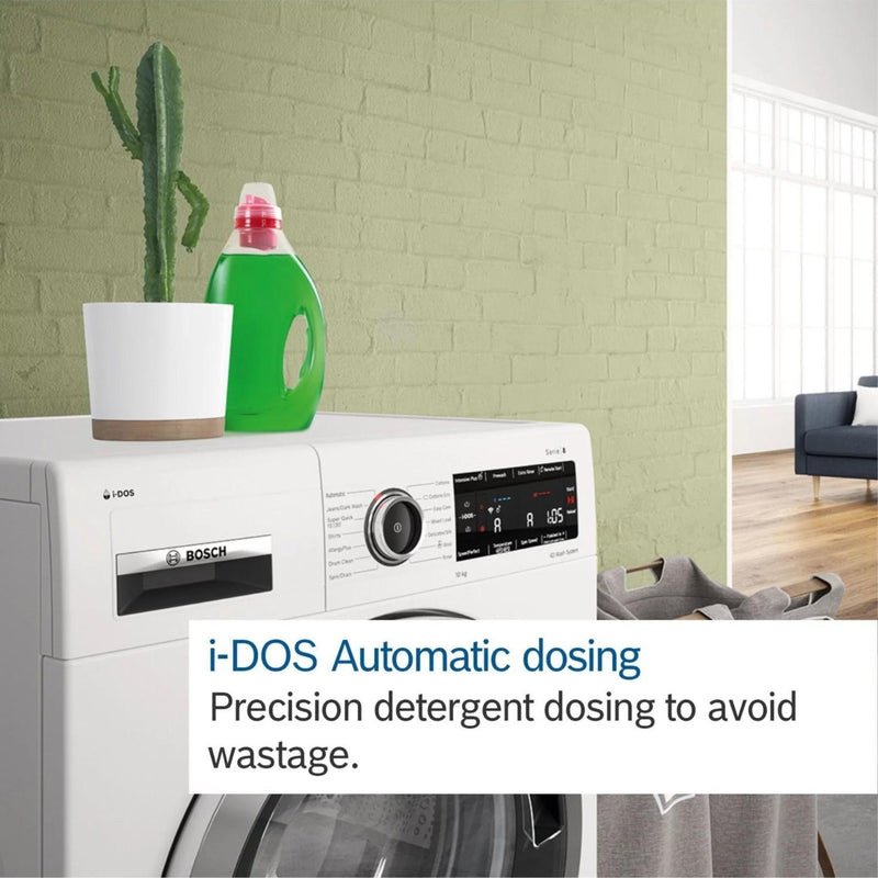 Grade B Bosch Series 6 i-Dos WGG254F0GB Freestanding 10KG 1400 Spin Washing Machine White