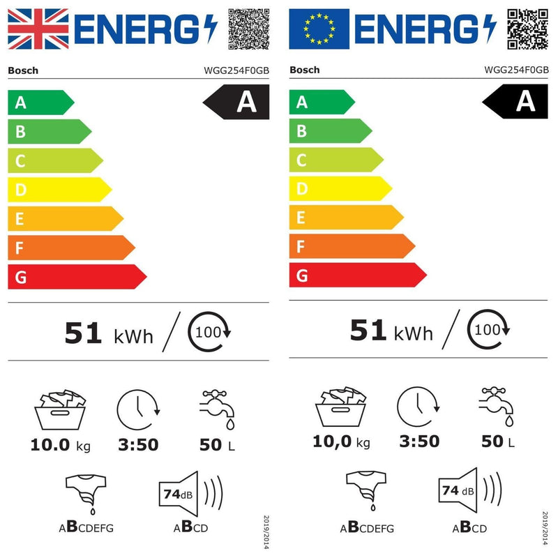 GRADE A1 - Bosch Series 6 i-Dos 10kg 1400rpm Washing Machine - White