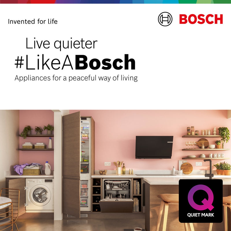 Grade A Bosch Series 8 WIW28502GB Integrated 8KG 1400 Spin Washing Machine White