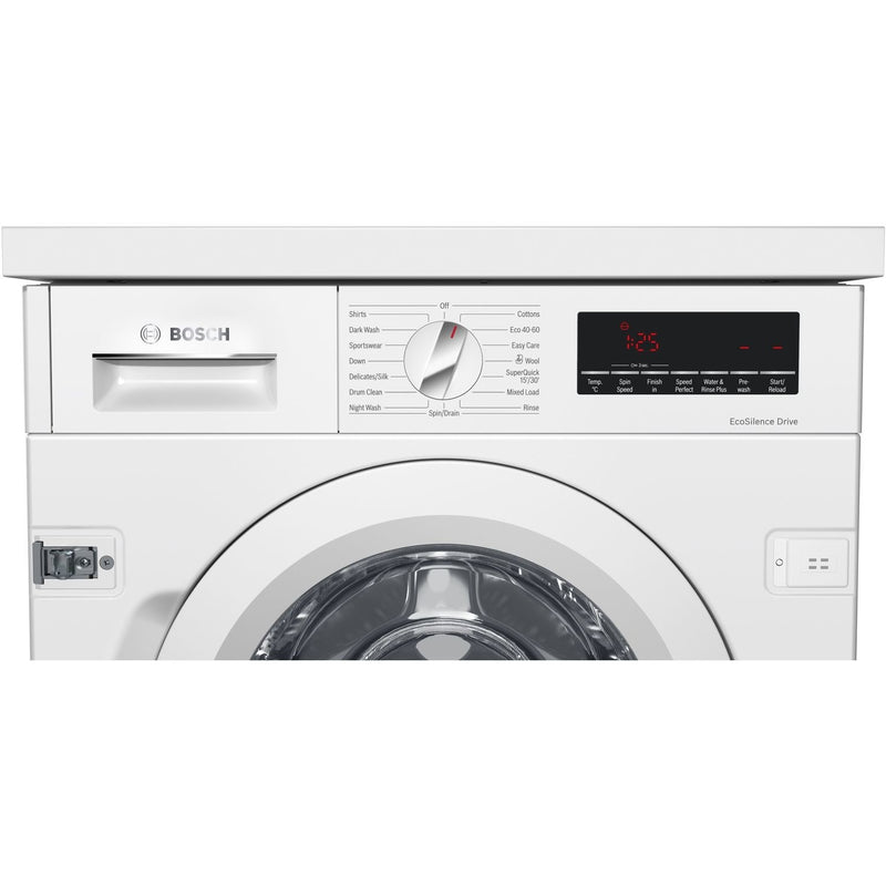 Grade A Bosch Series 8 WIW28502GB Integrated 8KG 1400 Spin Washing Machine White