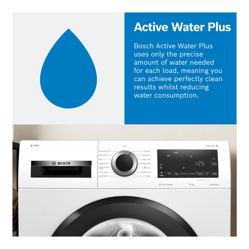 Grade A Bosch Series 8 WIW28502GB Integrated 8KG 1400 Spin Washing Machine White