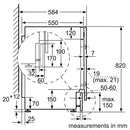 Grade B Bosch Serie 4 WKD28352GB Integrated 7/4KG 1355 Spin Washer Dryer White