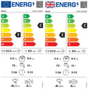 Grade B Bosch WNA134U8GB Freestanding 8/5KG 1400 Spin Washer Dryer White