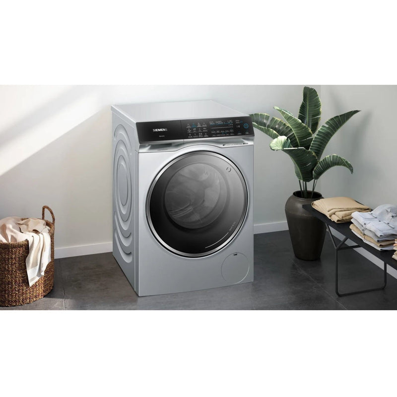 Grade B Siemens iQ700 iDos WN54C2ATGB Freestanding 10.5/6KG 1400 Spin Washer Dryer White