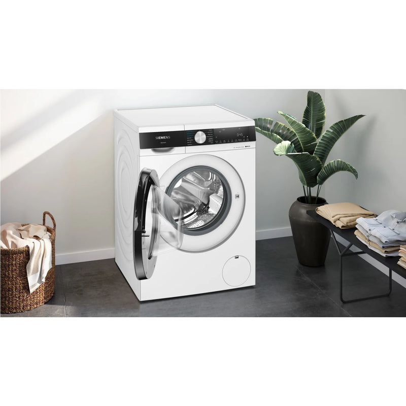Grade B Siemens iQ500 iDos WN54G1A1GB Freestanding 10.5/6KG 1400 Spin Washer Dryer White