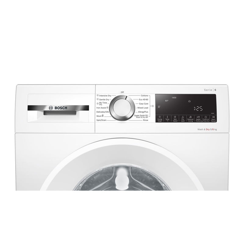 Grade B Bosch WNA14490GB Freestanding 9/6KG 1400 Spin Washer Dryer White