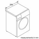 Grade B Bosch WNA14490GB Freestanding 9/6KG 1400 Spin Washer Dryer White