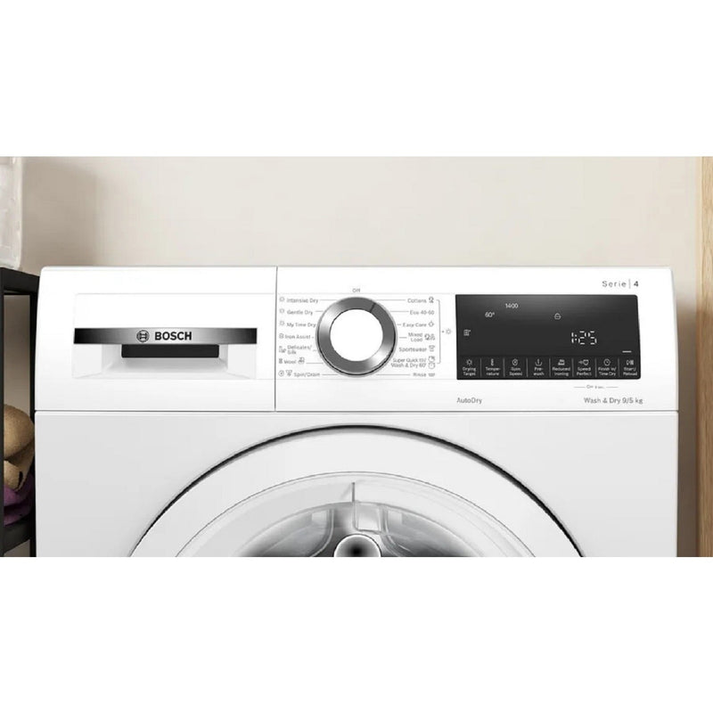 Grade A Bosch Series 4 WNA144V9GB Freestanding 9/5KG 1400 Spin Washer Dryer