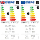 GRADE A2 - Bosch Series 6 10.5kg Wash 6kg Dry 1400rpm Washer Dryer - Quiet, Energy Saving - White
