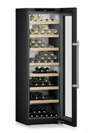 Liebherr Vinidor Black Steel Freestanding Wine Cooler WPbsi5252