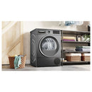 Grade B Bosch Series 6 9kg Heat Pump Tumble Dryer - Graphite
