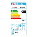 Grade B Bosch Series 4 Wth85225gb Freestanding Heat Pump 8KG Tumble Dryer White
