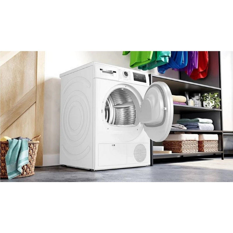 Grade B Bosch Series 4 WTN83202GB Freestanding Condenser 8KG Tumble Dryer White
