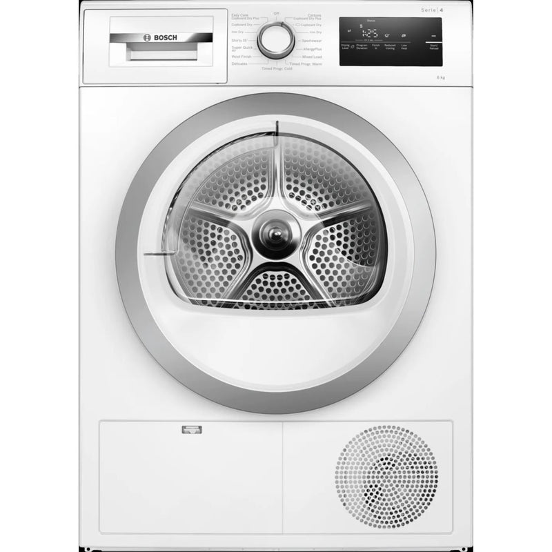 Grade A Bosch Series 4 WTN83203GB Freestanding Condenser 8KG Tumble Dryer White