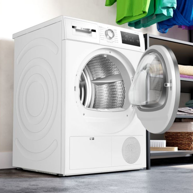 Grade A Bosch Series 4 WTN83203GB Freestanding Condenser 8KG Tumble Dryer White
