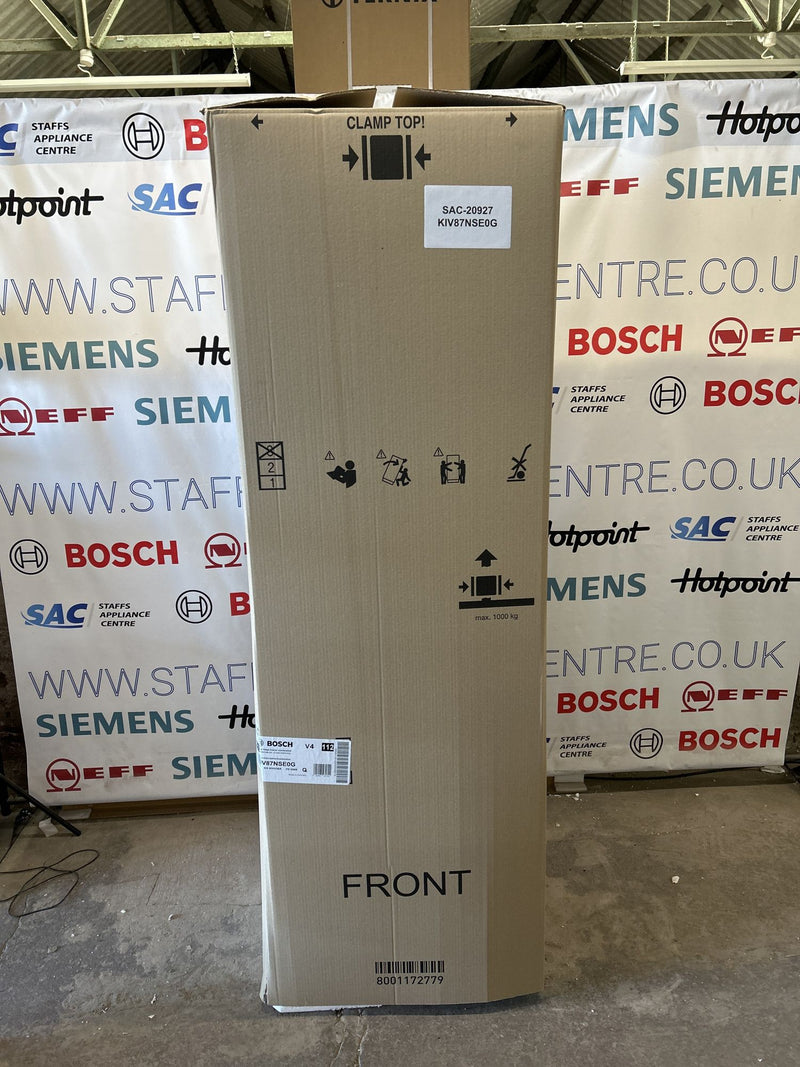 Grade A Bosch KIV87NSE0G Integrated 70/30 Fridge Freezer - White