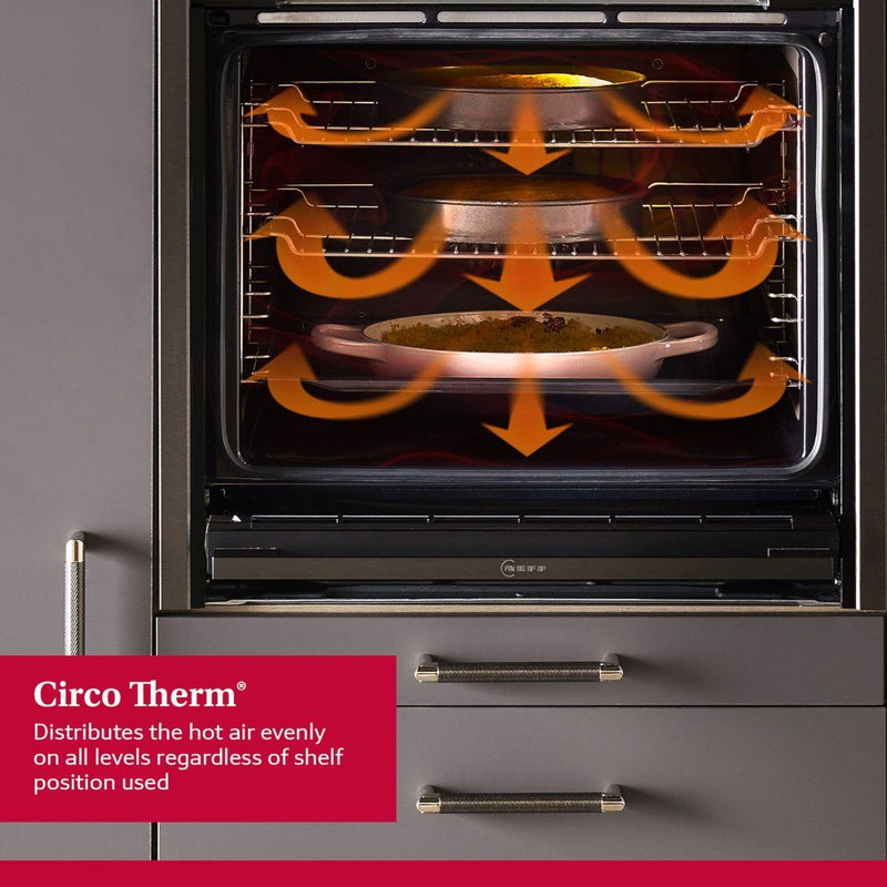 Grade A Neff N70 Slide & Hide B54CR31G0B 71L Electric Oven – Graphite Grey