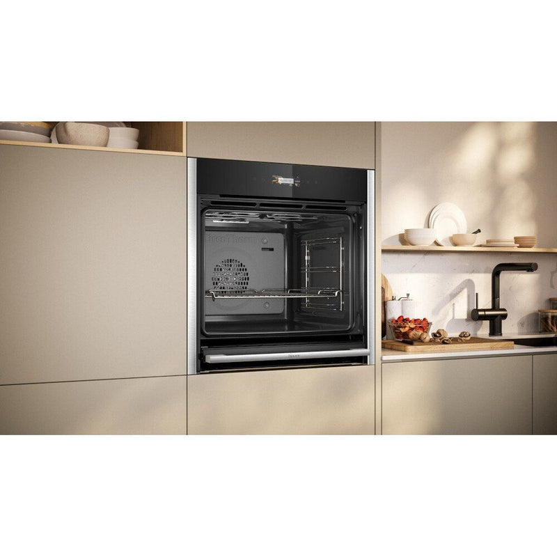 Grade B Neff N70 Slide & Hide B54CR31N0B 71L Electric Oven – Stainless Steel