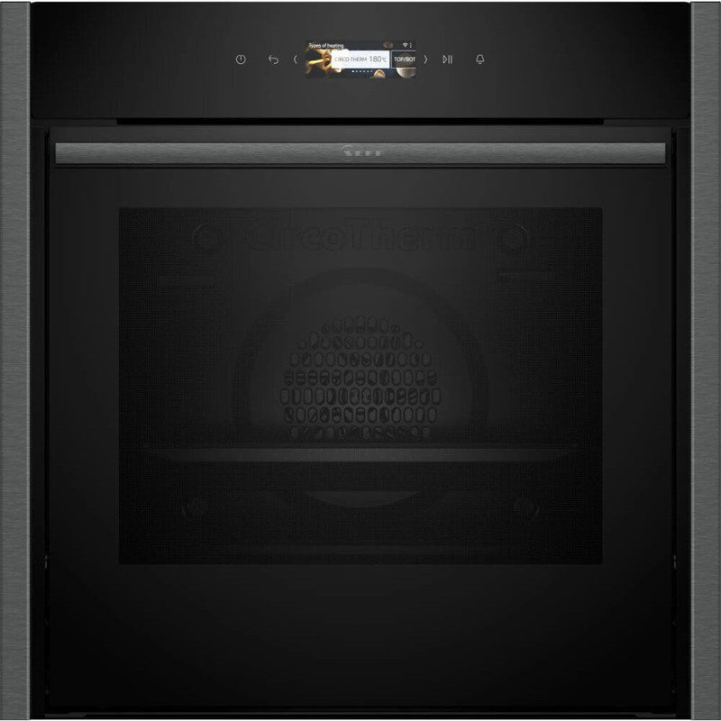 Grade A Neff N70 B54CR71G0B Slide and Hide Built-In Electric Single Oven