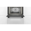 Grade A Bosch Series 4 CMA583MB0B Built-In Combination Microwave Oven