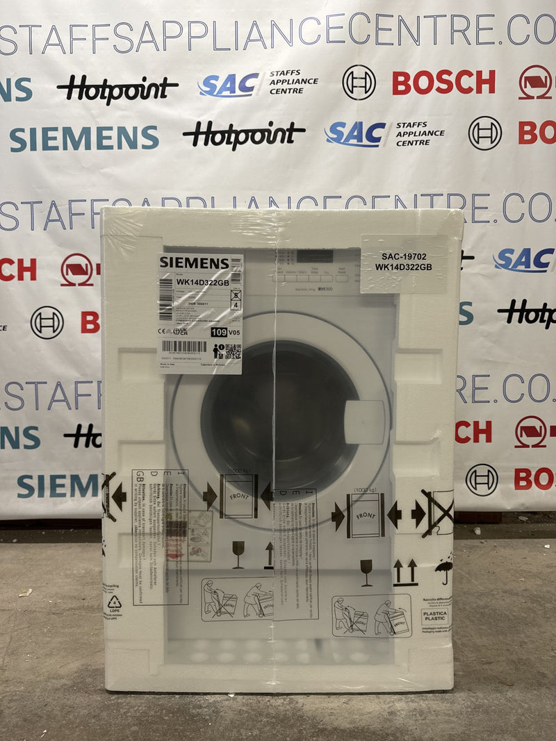 Grade A Siemens WK14D322GB Integrated Washer Dryer