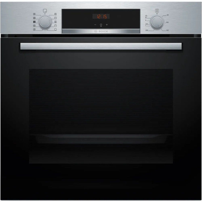 Grade A Bosch HQA534BS3B Series 4 Built-In Electric Single Oven - Stainless Steel