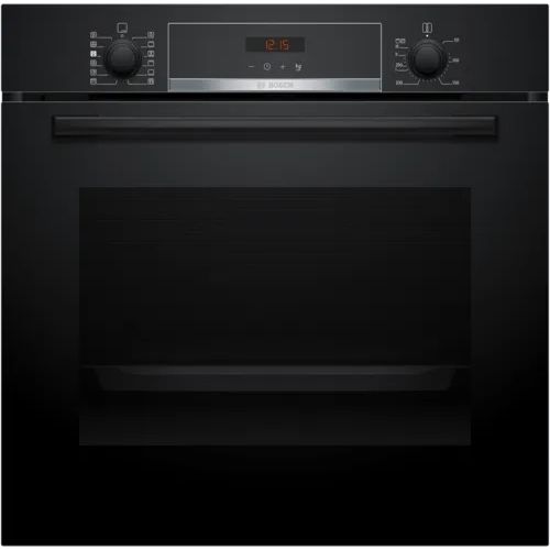 Grade A Bosch HQA574BB3B Series 4 Built-In Electric Single Oven - Black