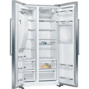 Grade A Siemens KA93GAIDP iQ500 American Fridge Freezer - Stainless Steel