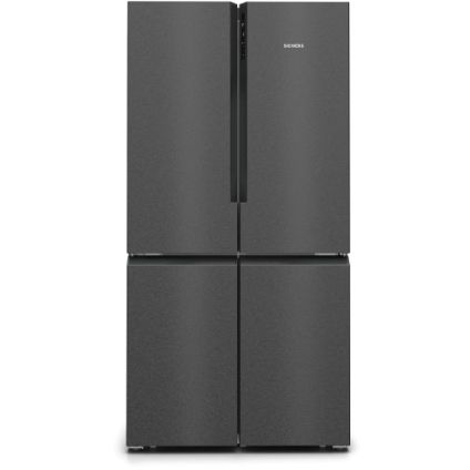 Grade A Siemens KF96NAXEAG iQ500 American Fridge Freezer - Black