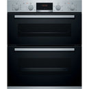 Grade B Bosch Series 4 NBS533BS0B Built-Under Electric Double Oven