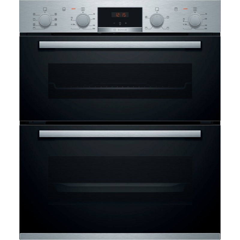Grade B Bosch Series 4 NBS533BS0B Built-Under Electric Double Oven